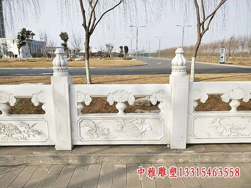 荷花欄板石雕 售樓部裝飾的優(yōu)雅之選