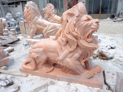 歐式石獅、石雕獅子、麒麟與墾荒牛 經(jīng)典動(dòng)物雕塑的藝術(shù)與匠心